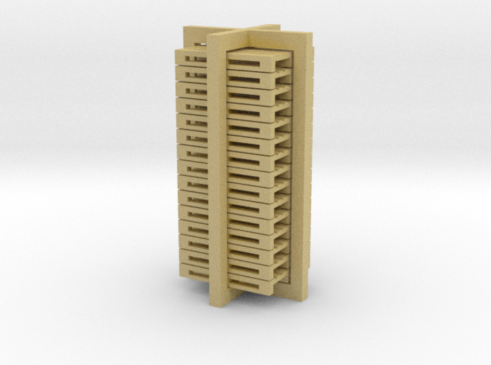 N Scale Pallets 1100x1300 15pc 3d printed