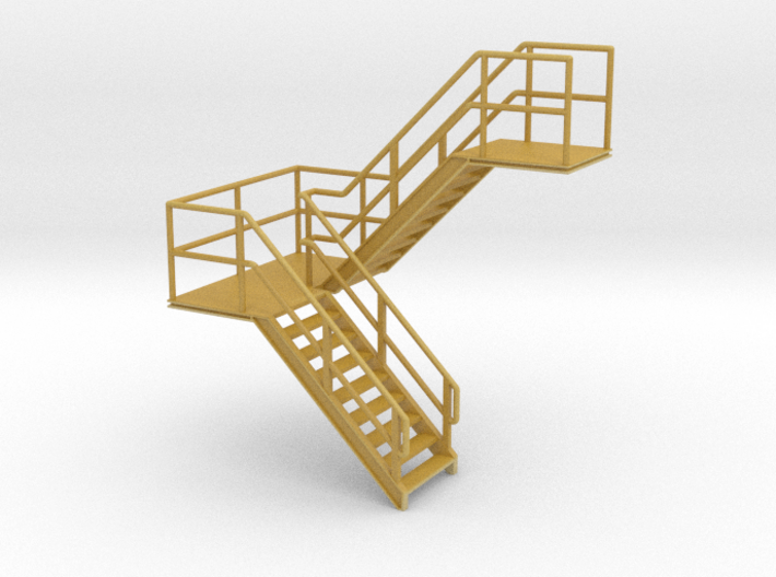 HO Staircase 39.1mm 3d printed 