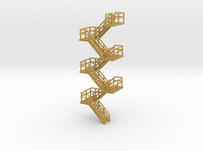 N Scale Staircase H68.8mm 3d printed 