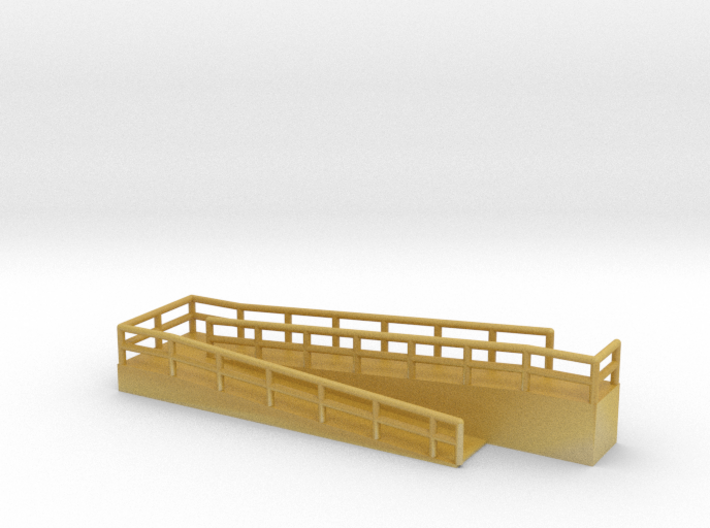 Z Scale Wheelchair Ramp 6mm 3d printed 