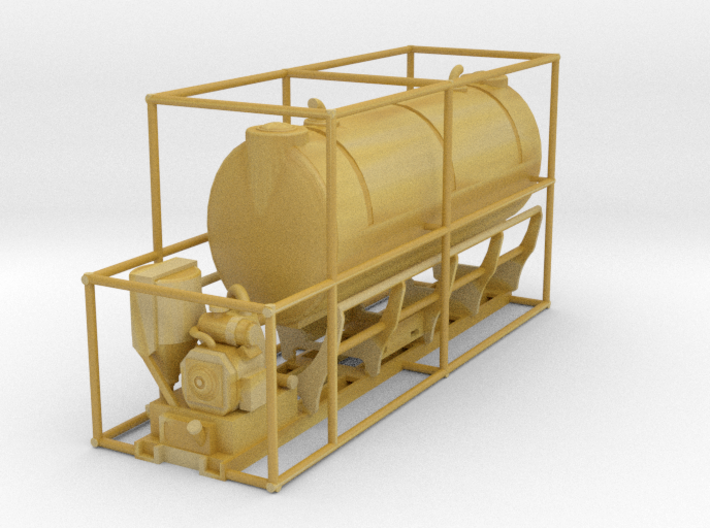 1/87th scale Vermeer MX240 mix 1000 gallon tank 3d printed 