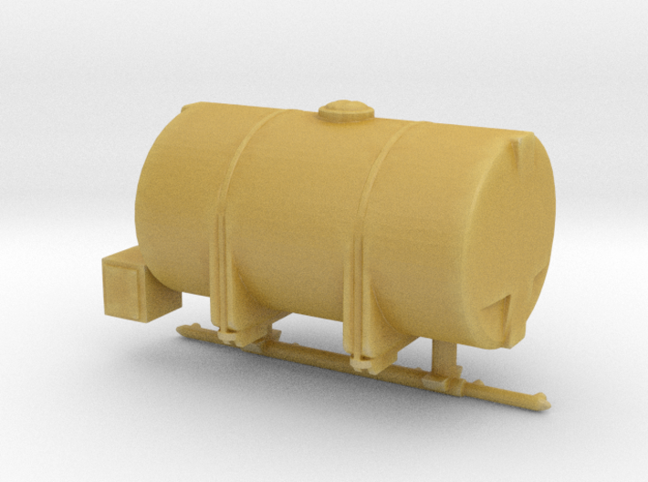 1/87th Brine Deicer Tank for Tow Plow Combination 3d printed