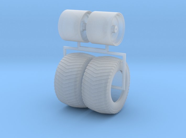 Puller Rear Wheels (2) 3d printed