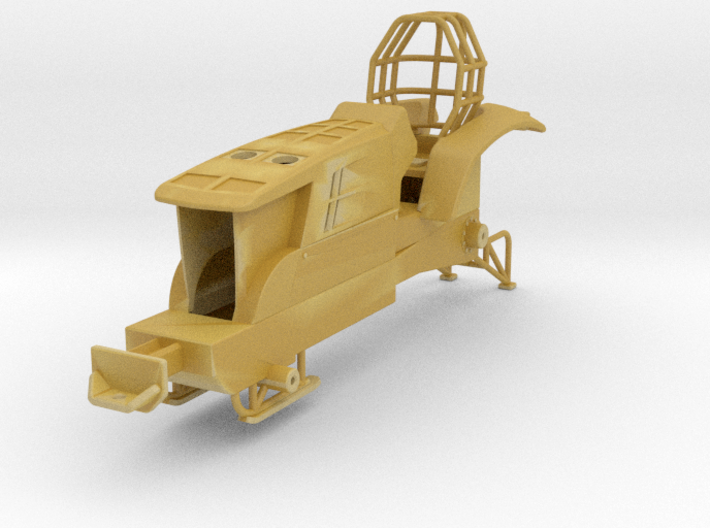 New Green Pulling Tractor - Main Body 3d printed