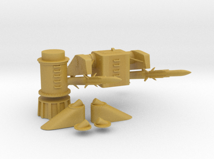 1/96 MK10 GMS Guided Missile Launching System Set 3d printed