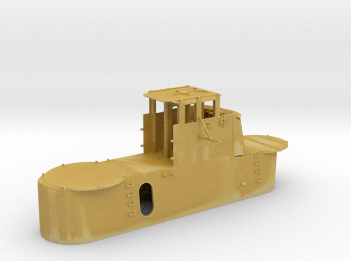 1/72 US Gato Conning Tower w/o Antennas 3d printed 