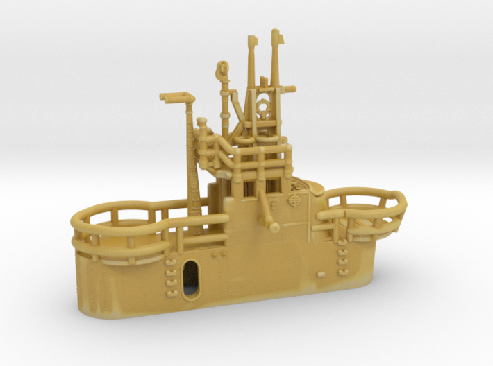 1/350 US Gato Conning Tower (Fairwater) 3d printed