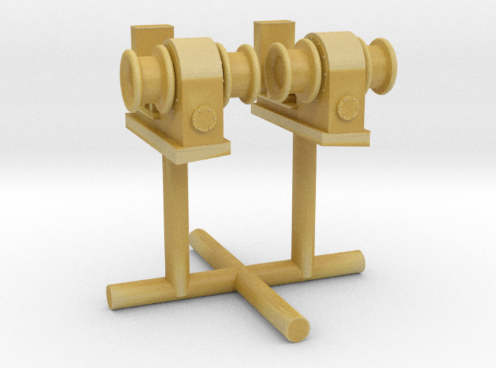 1/350 USN Boat Winches Set 3d printed