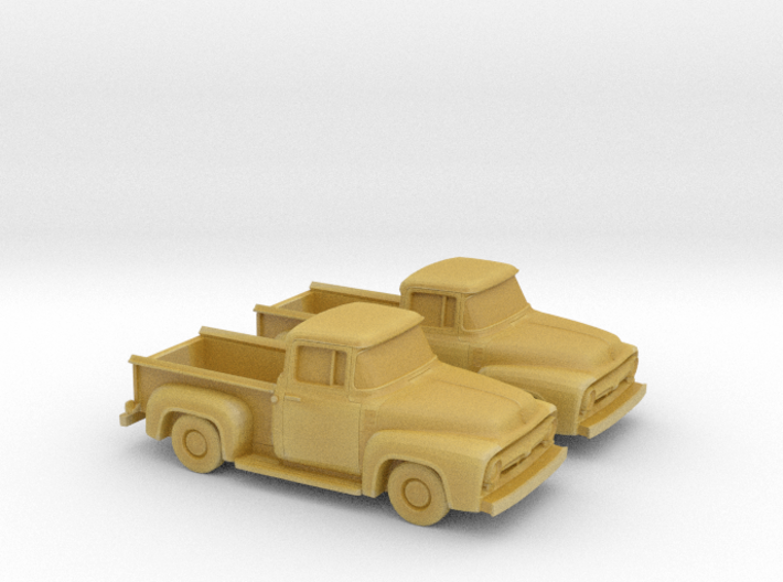1/160 2X 1956 Ford F100 3d printed 