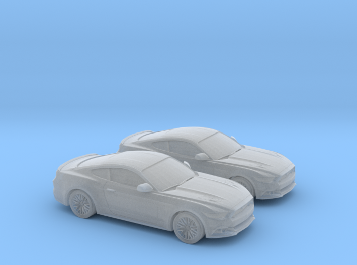 1/160 2X 2015 Ford Mustang GT 3d printed