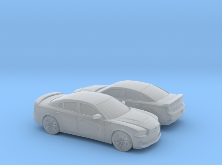 1/160 2X 2012 Dodge Charger 3d printed