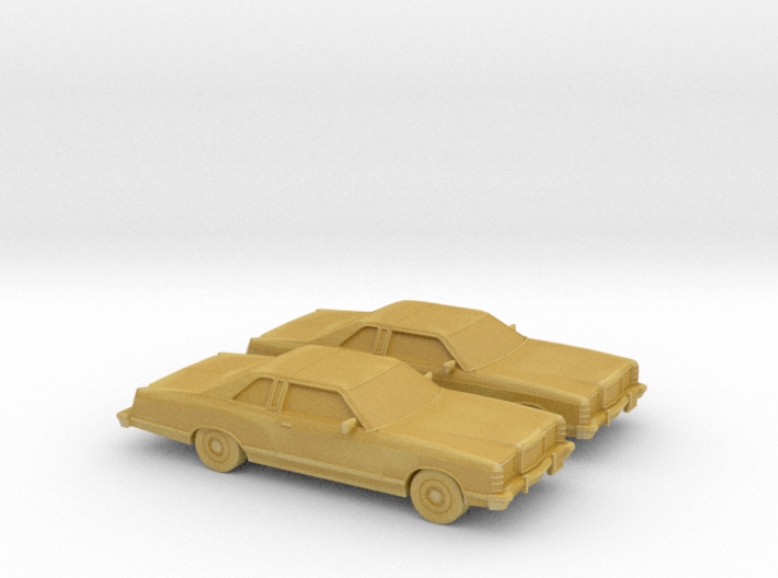 1/120 2X 1975 Ford Ltd Coupe 3d printed