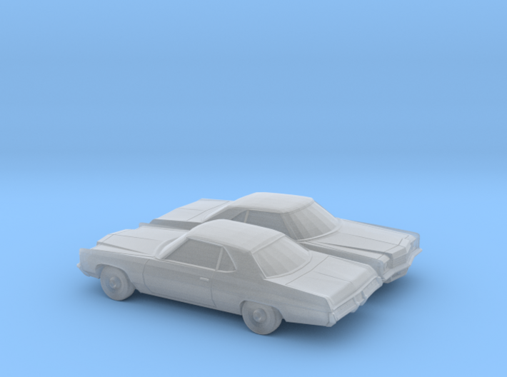 1/160 2X 1971 Chevrolet Impala Sport Coupe 3d printed