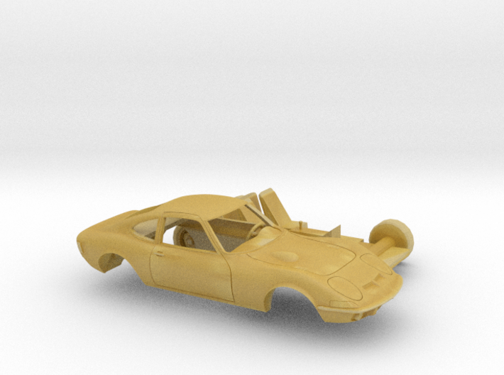 1/87 1968-73 Opel GT Two Piece Kit 3d printed 