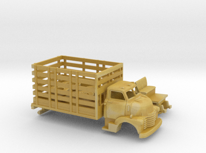 1/160 1949 Chevy COE High Stakebed Kit 3d printed