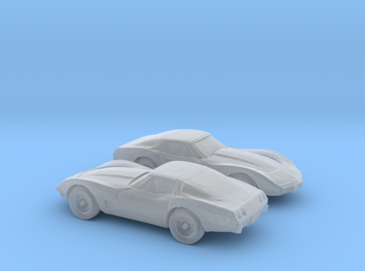 1/144 1979 Chevrolet Corvette 3d printed