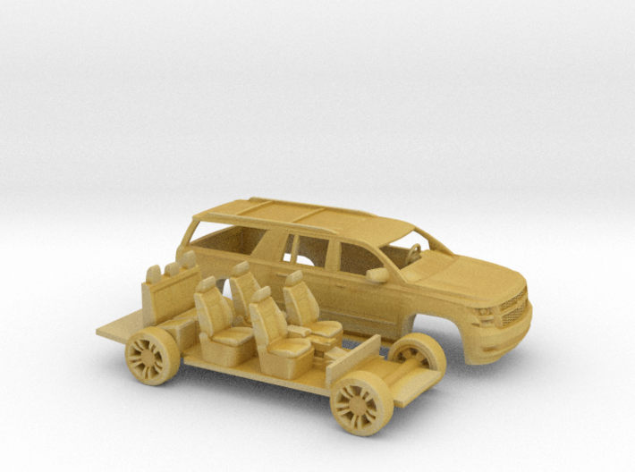 1/87 2015-present Chevrolet Suburban Kit 3d printed