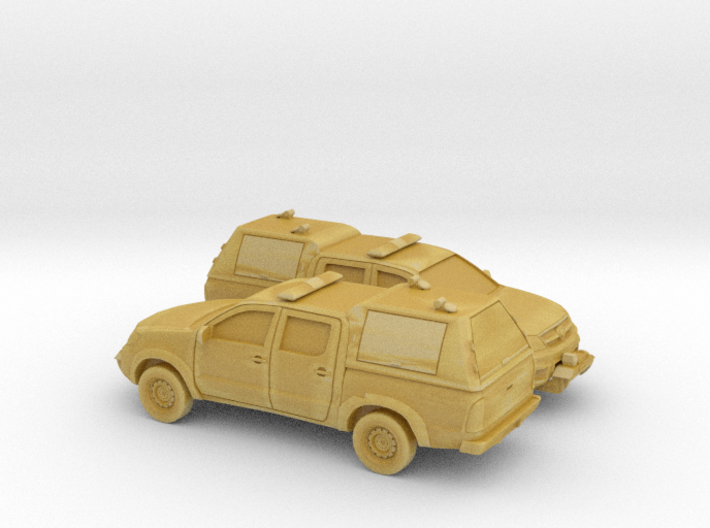 1/200 2X 2005-15 Toyota Hilux Royal Airforce Mount 3d printed