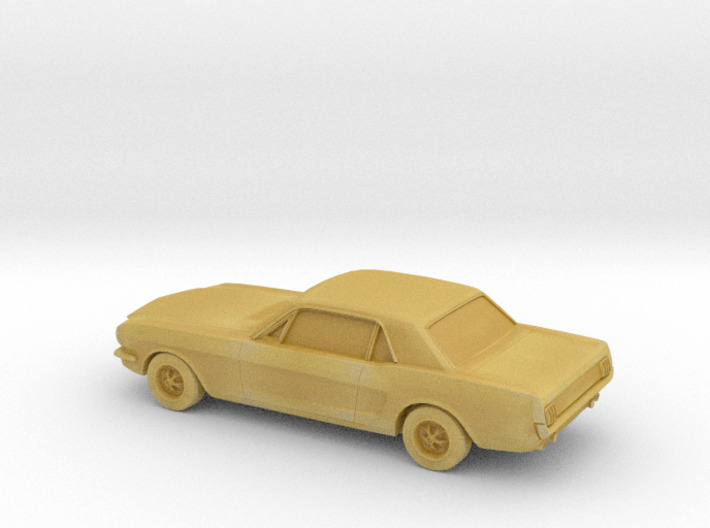 1/220 1964 Ford Mustang GT 3d printed