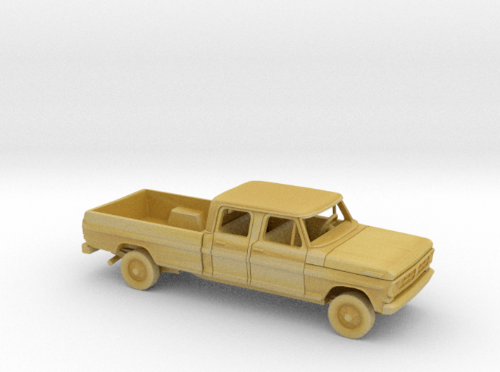 1/87 1970-72 Ford F-Series Crew Cab Long Bed Kit 3d printed