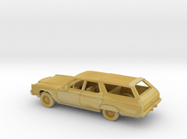 1/87 1975-78 Chrysler Imperial Town &amp; Country Kit 3d printed