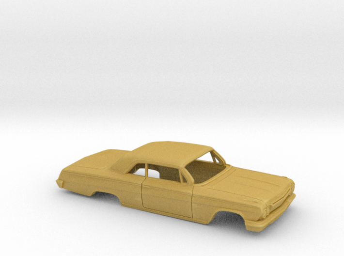 38.1 mm WB 1962 Chevrolet Impala Coupe Shell 3d printed