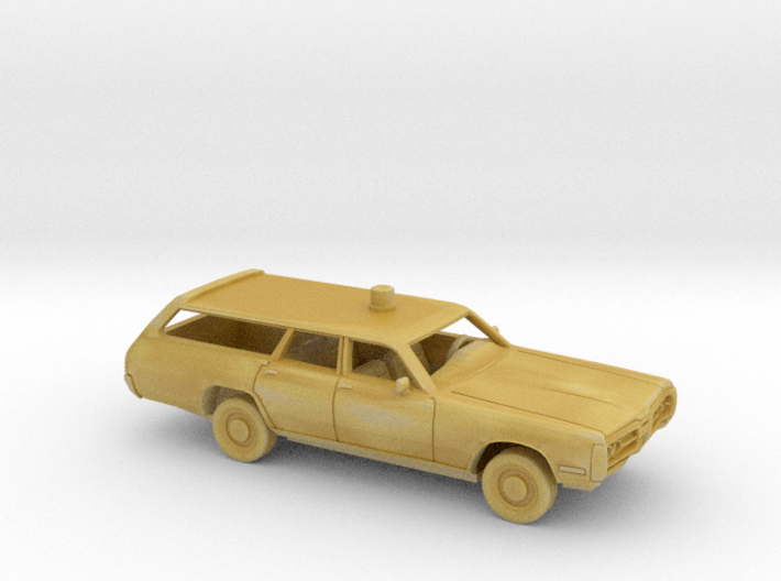 1/160 1972 Plymouth Fury Fire Chief Wagon Kit 3d printed