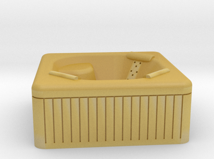 Jacuzzi Outdoor Hot Tub N-scale 3d printed