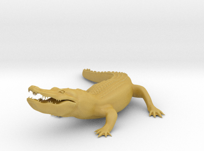 Printle Animal Alligator - 1/48 3d printed 