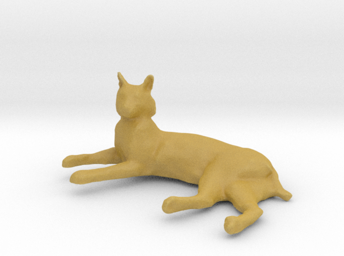 Printle Animal Bobcat 02 - 1/87 3d printed 