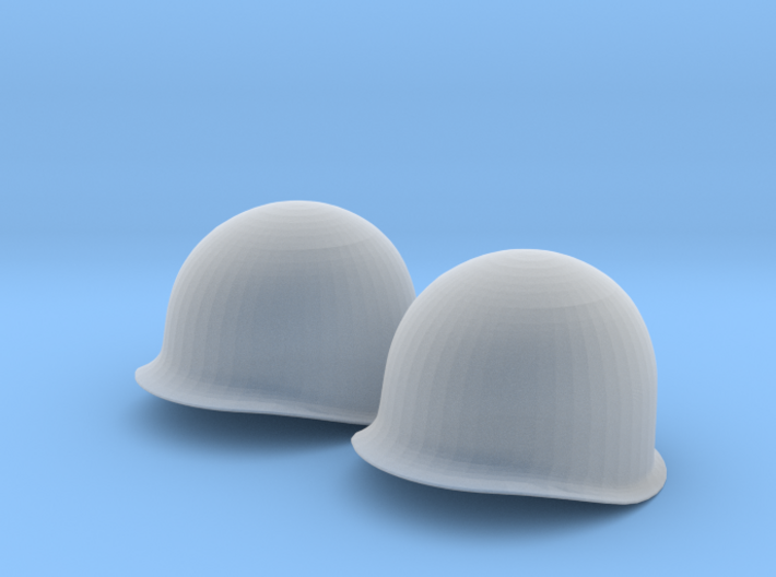 1/4 Scale M1 Helmet and Liner 3d printed