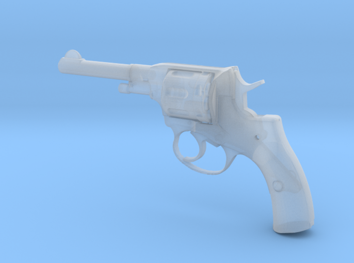 1/3 Scale Nagant Pistol 3d printed