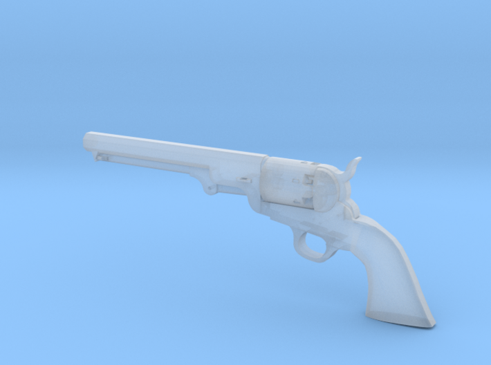 1/18 scale Colt 1851 Navy Revolver 3d printed