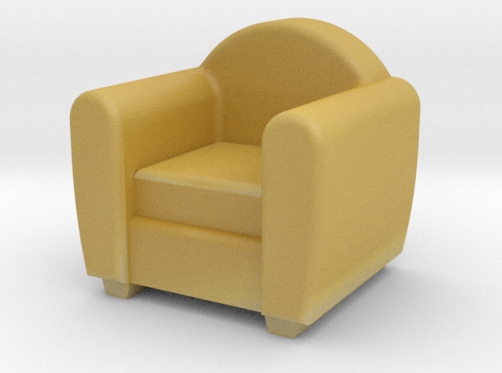 Fauteuil Club 3d printed