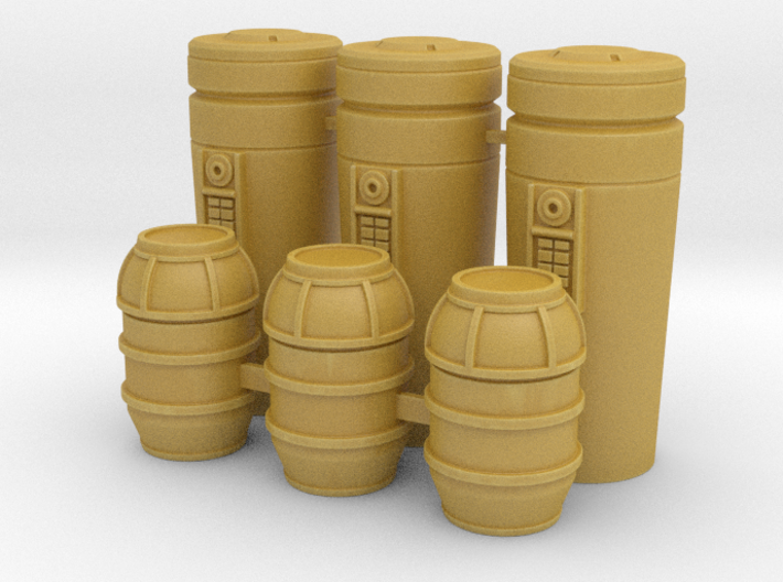 1:78 SW Cargo Cylinders 3d printed 