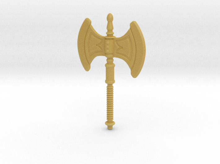 He-Man's Battle Axe scaled for Minimates 3d printed 