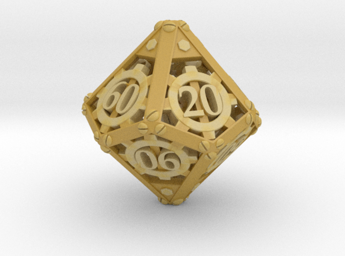 Steampunk Percentile 3d printed