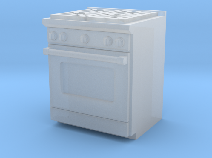 1:48 Kitchen Stove(Range) and Oven 3d printed