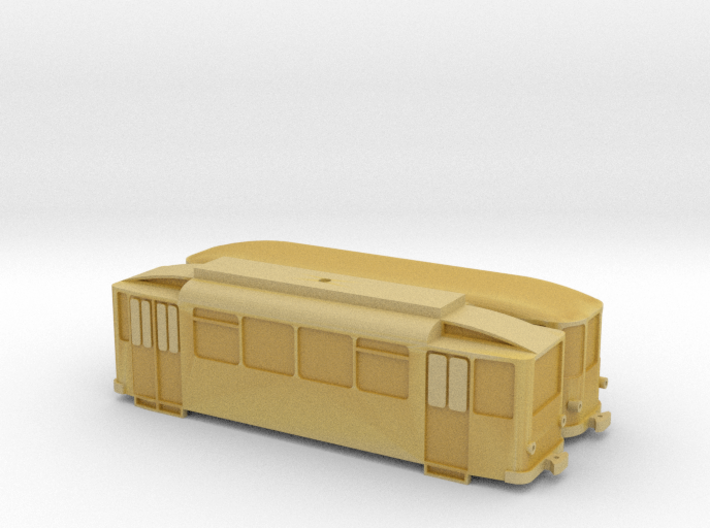  Tram TW+H105  (Türen beidseitig) 1/200 3d printed 