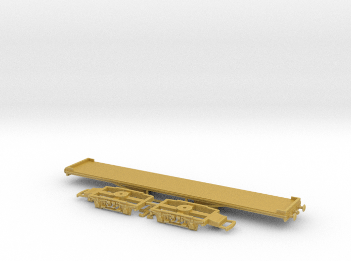 HO/OO Special Express Generic Chassis Bachmann 3d printed