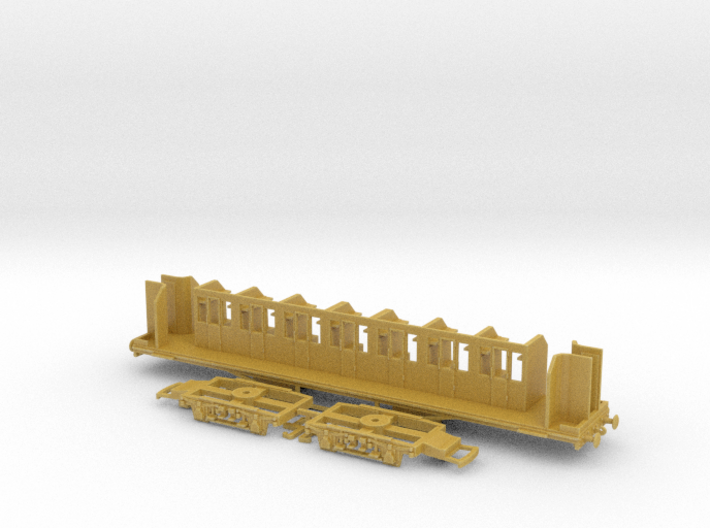HO/OO Special Express Passenger Chassis Bachmann 3d printed