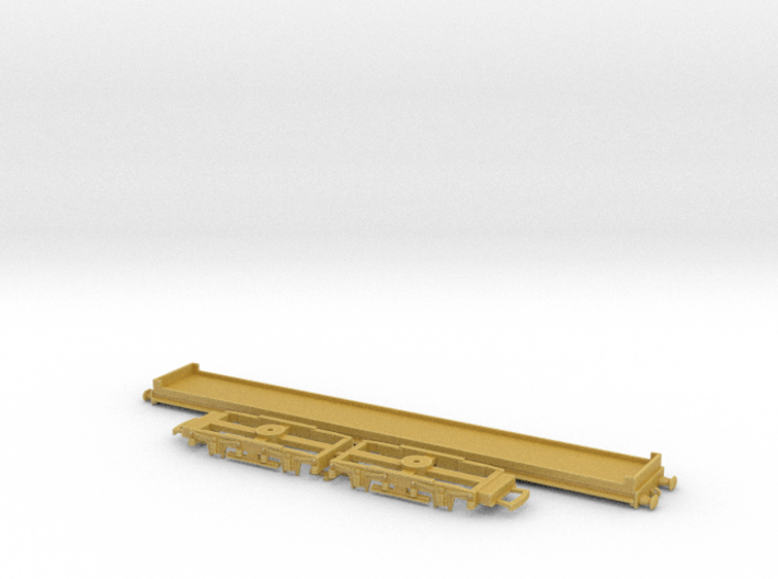 HO/OO NEW Maunsell Generic Chassis Bachmann S2 v2 3d printed