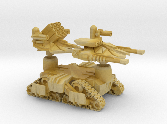 DRONE FORCE - Twin Weapon Platform 3d printed 