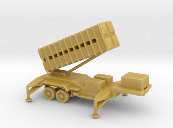 1/200 Scale Patriot Missile Launcher Trailer 3d printed