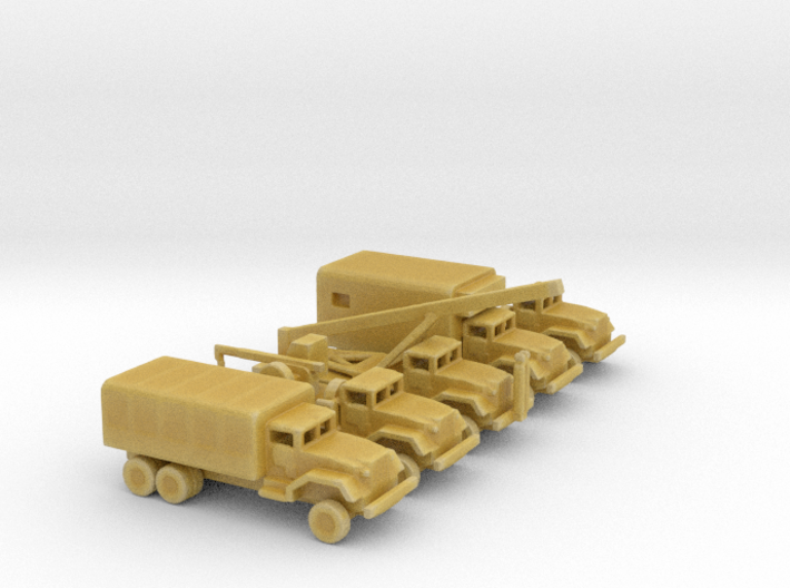 1/285 Scale M54 Truck Set 3d printed 