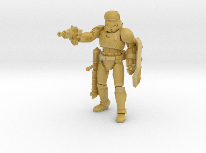 First Melee Trooper A1 3d printed