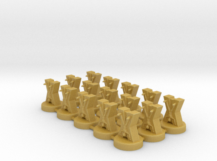 Game of Thrones Risk Pieces - Bolton 3d printed