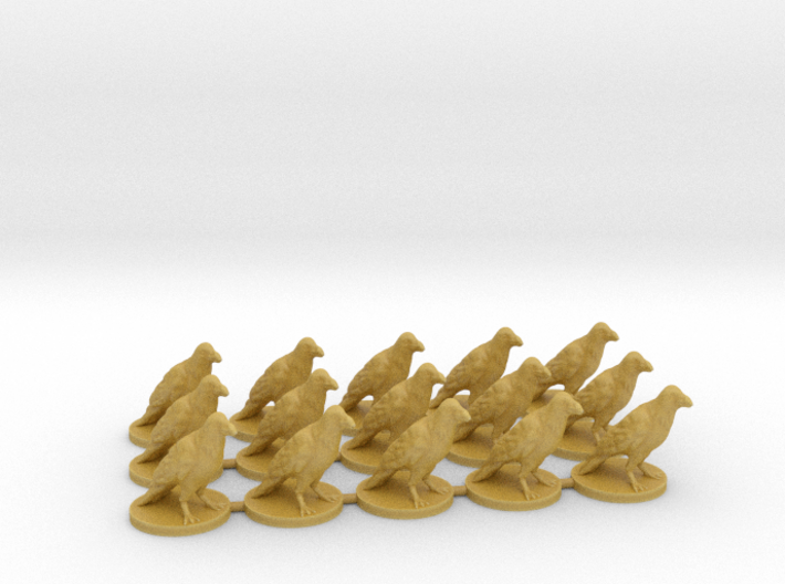 Game of Thrones Risk Pieces - Night's Watch 3d printed