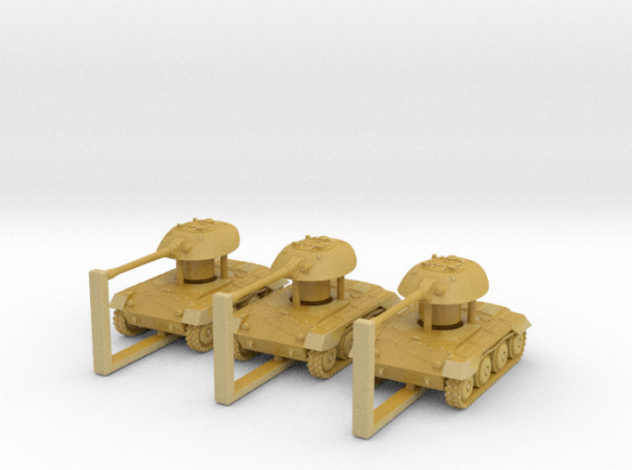 1/285 A46 Light Tank 3-Pack 3d printed