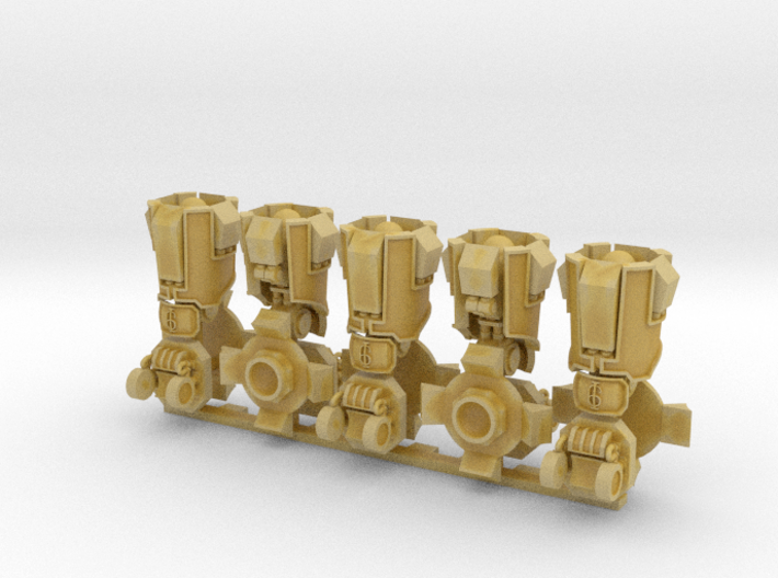 5 Hel Squad 9 armored legs 3d printed 